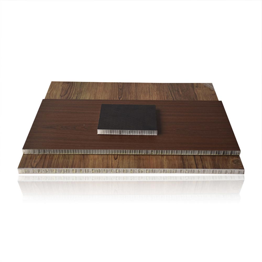 مصالح ساختمانی 12 میلی متری تزئینی سقف ضد آب آلومینیومی مواد تزئینی پانل های لانه زنبوری آلومینیومی