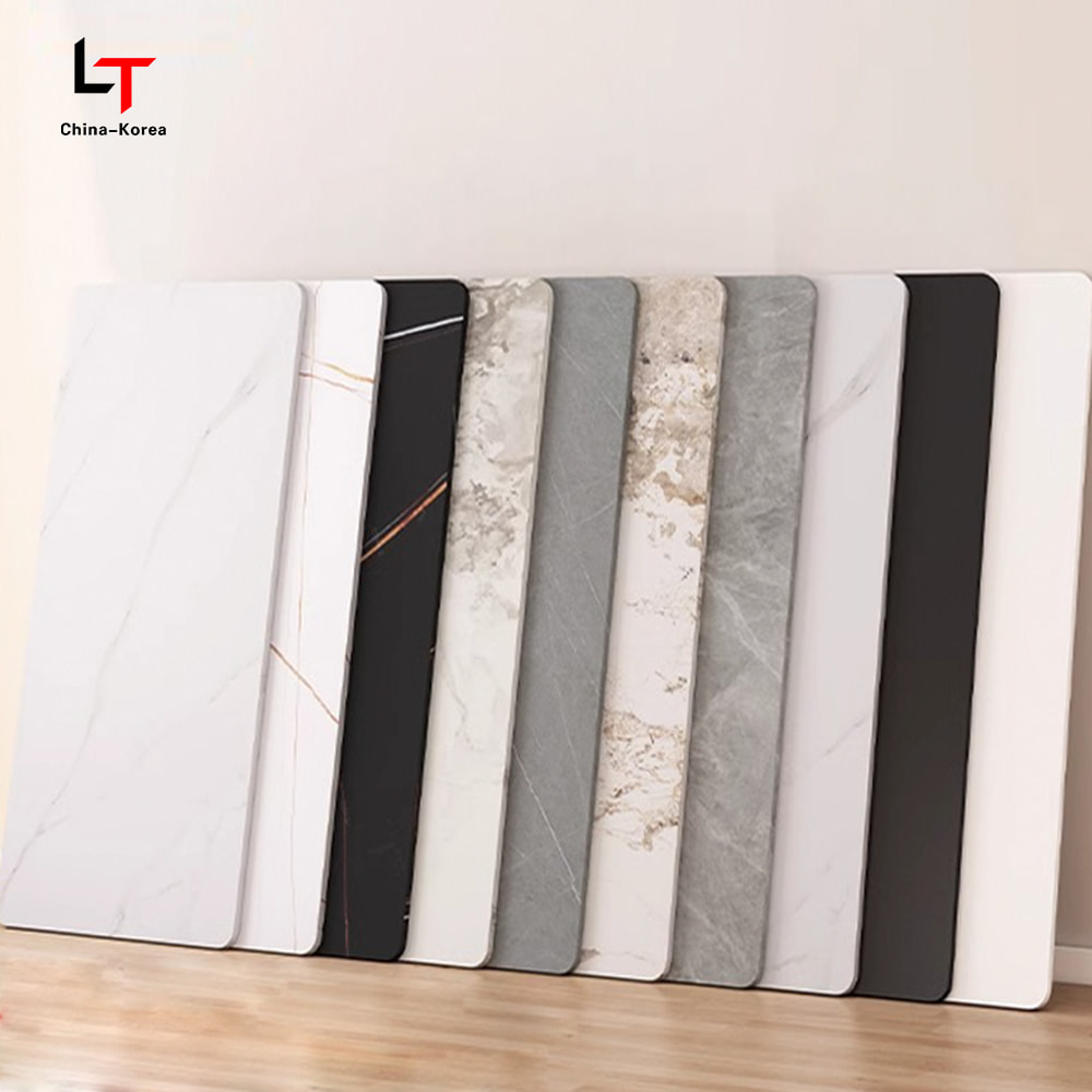 1220 × 2440 میلی متر PVC پانل کریستال کربن ضد آب، روکش دیوار تزئینی نسوز برای فضای داخلی داخلی با پوشش UV