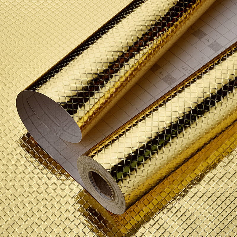 کاغذ دیواری عمده فروشی استیکرهای دیواری چسبنده، کاغذ دیواری دیواری پی وی سی برای اتاق غذاخوری اتاق خواب اتاق نشیمن کاغذ دیواری ضد برخورد