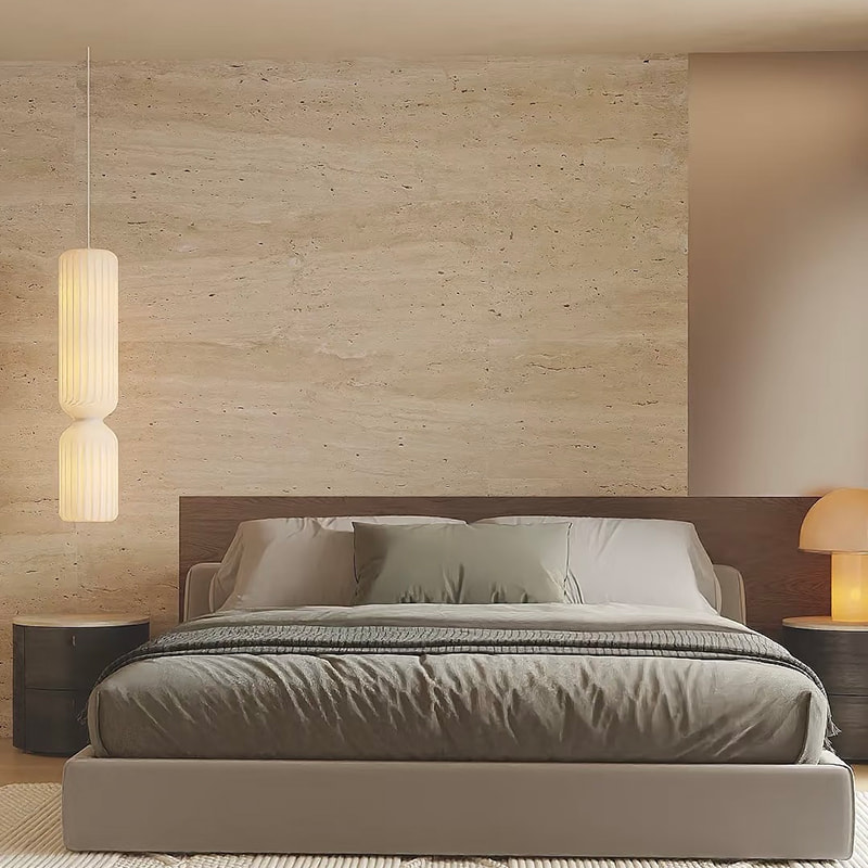 روکش کاشی نسوز روکش مصنوعی داخلی قابل خم شدن روکش دیوار نرم تراورتن پانل های دیواری سنگ نرم مصنوعی انعطاف پذیر